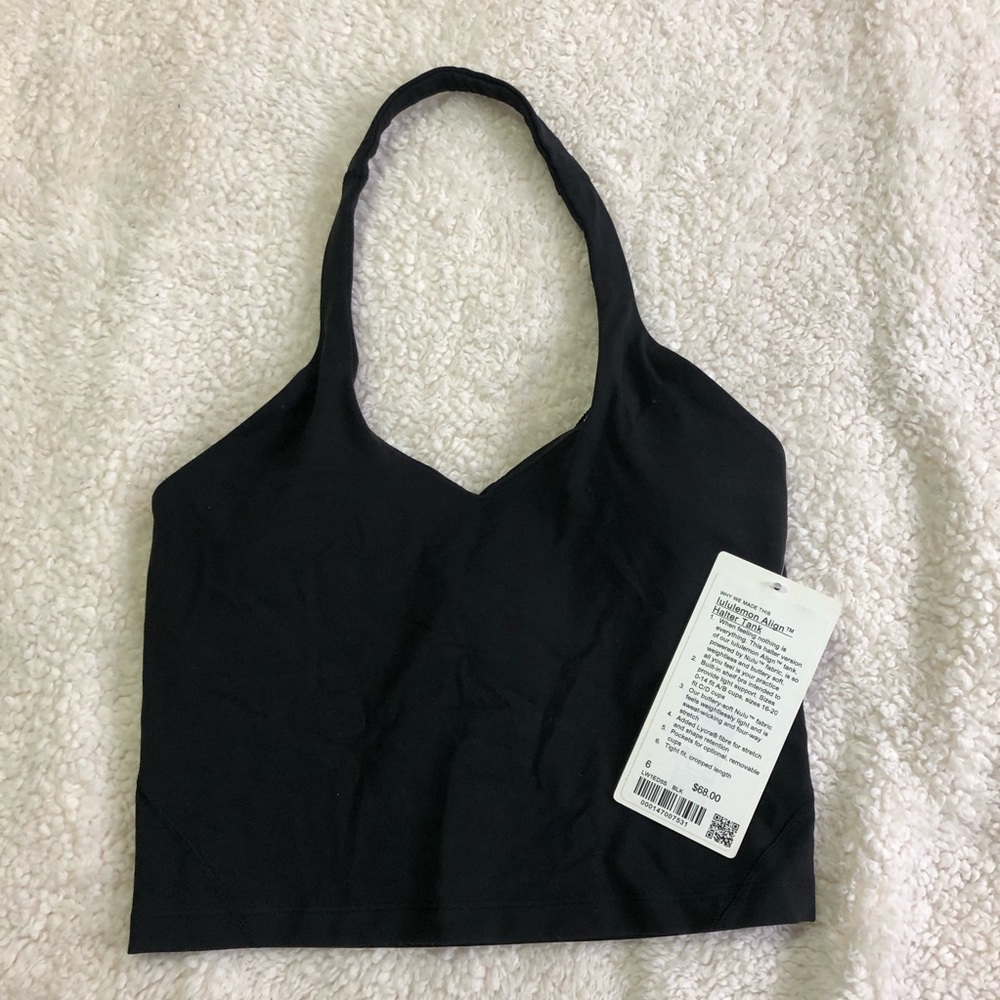 NWT lululemon align halter tank